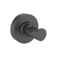 Настенный крючок для полотенец в ванную комнату Wellsee Finishing Touch 182517000, материал латунь, цвет черный. Выдерживает вес до 10 кг