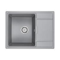 Мойка FLUGEN 50-650, IT-GRANIT, PM216550-GRM, серый металлик, 650х500 мм, Paulmark