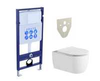 Комплект инсталляции с унитазом AQUATEK ЕВРОПА NEW AQ1106L-00 Standard