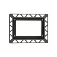 Монтажная рамка TECE TECEloop для установки стеклянных панелей TECEloop или TECEsquare на уровне стены Черный 9240647