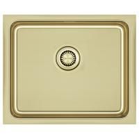 Мойка нерж. сталь VISTA 54, PM305444-LG, светлое золото, 540х440мм, Paulmark