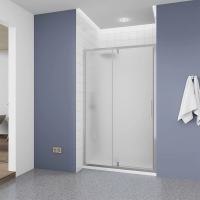 Душевая дверь Veconi Ottimo P20 CH, 1200x1900, хром, стекло матовое