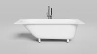 Ванна встраиваемая Salini ORNELLA 160x70 KIT покраска по RAL полностью, S-Stone, матовый 102426MF