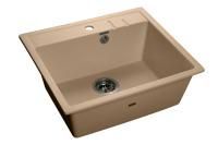 Кухонная мойка GranFest QUADRO Q-560 топаз