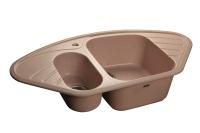Кухонная мойка GranFest CORNER C-960E светло-розовый