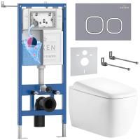 Комплект 6 в 1 RoxenBath StounFix Dual Fresh 968519 (состоит из: 710200, Santi 410280DG, 530220-02)