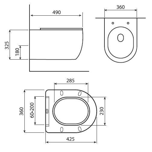 Сиденье для унитаза Fantasy Smartfix, Soft-Close 4.11005.IV айвори
