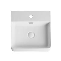 Orange RA04405W раковина накладная белая глянцевая, санфарфор