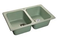 Кухонная мойка GranFest STANDART S-780K салатовый