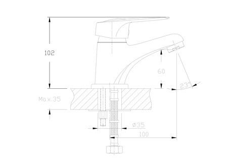 Смеситель для раковины Haiba HB1037