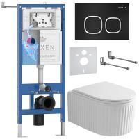 Комплект 6 в 1 RoxenBath StounFix Dual Fresh 968267 (состоит из: 710200, Santi 410280B, 530200-01)
