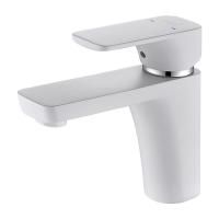 Смеситель для раковины D&K Berlin.Steinbeis DA1432126 белый матовый