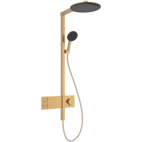 Душевая система Hansgrohe Raindance Alive S Showerpipe 300 ShowerSelect Comfort. 24595140. матовая бронза 24595140