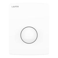Laufen AU109 Клавиша смыва для писсуара с картриджем, цвет: белый глянцевый 9.0910.9.000.000.1