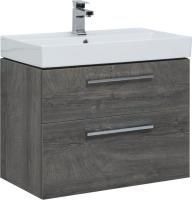 Тумба под раковину Aquanet Nova 75 дуб рошелье (2 ящика)