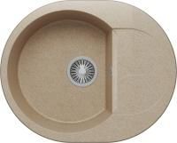 Кухонная мойка Polygran ATOL-620 №302 Песочный