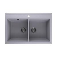 Кухонная мойка Ulgran Quartz Ruma 780-05, бетон