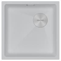 Мойка LUMI 45UNI-SKEW, IT-GRANIT, LU45SK-WH, белый, 455х440, Paulmark