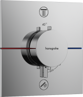 Термостат для скрытой установки Hansgrohe ShowerSelect Comfort S. 15572000. хром 15572000
