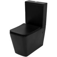 Унитаз-компакт MELANA MLN-310306MB матовый черный