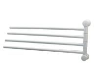 Держатель полотенец четверной WasserKRAFT Kammel WHITE K-1034W