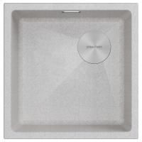 Мойка LUMI 45UNI-SKEW, IT-GRANIT, LU45SK-BE, бежевый, 455х440, Paulmark