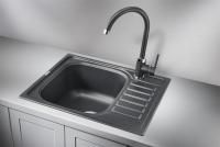 Кухонная мойка Granula GR-5801 черный
