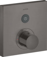 Термостат AXOR ShowerSelect для 1 потребителя. скрытого монтажа. квадратный. матовый черный хром 36714340