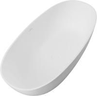 Ванна из искусственного камня Allen Brau Krion Oval 170x80 2.35003.21 белый матовый