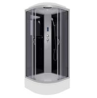 Душевая кабина Niagara Classic NG-3501-14P 90х90х215, средний поддон 26 см, гидромассаж, стекло тонированное