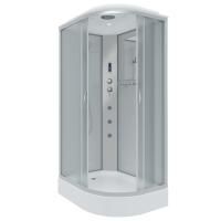 Душевая кабина Niagara Classic NG-3312-14LF 120х80х215, низкий поддон 13 см, стекло матовое