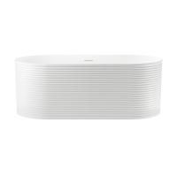 Акриловая ванна в наборе 3 в 1: отдельностоящая ванна, ножки, экран Wellsee Éclatant 2.0 231401000