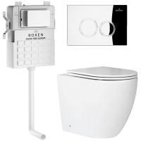 Комплект 5 в 1 RoxenBath Attach 966891 (состоит из: 710215, Santi 410260CH; 650185-01)