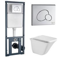 Унитаз с инсталляцией WeltWasser MARBERG 410 + ROTBACH 004 GL-WT + MAR 410 RD