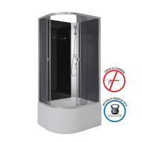 Душ.каб. Niagara Eco E90/80/40R/TN/BK (900х800х1950) 4 места