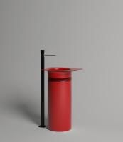 Раковина напольная Salini NINFEA 01 покраска по RAL полностью, 130221MF