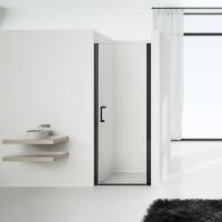 Душевая дверь Vincea Orta VPP-1O900CLB, 900, черный, стекло прозрачное