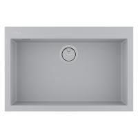 Мойка DECORATION 76, ACRYSTONE, PM937650-UGR, URBAN GREY, 760х500 мм, Paulmark