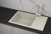 Мойка для кухни Granula 7805 креман, 78х50 см, прямоугольная
