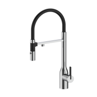 Смеситель для кухни MAGNETO ONE, брашированная сталь, Ma213188-BS, Paulmark