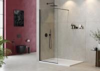 Душевая перегородка CEZARES LIBERTA-L-1-100-C-NERO