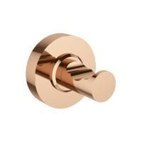 Настенный крючок для полотенец в ванную комнату Wellsee Finishing Touch 182519000, материал латунь, цвет розовое золото. Выдерживает вес до 10 кг