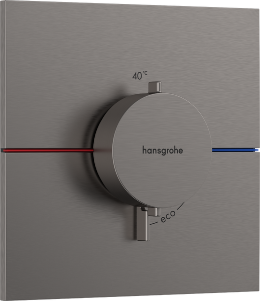 Термостат для скрытой установки Hansgrohe ShowerSelect Comfort E. 15574340. матовый черный хром 15574340