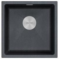 Мойка LUMI 45UNI, IT-GRANIT, LU45-DG, графит, 455х460, подст. мон. Paulmark