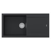 Мойка EXTENSIO 99, ACRYSTONE, PM989950-AN, ANTRACITE, 990х500 мм, Paulmark
