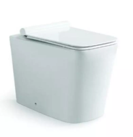 Унитаз напольный, безободковый с сиденьем микролифт  SantiLine SL-5021