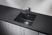 Мойка для кухни Granula 4451 шварц, 45,5х46 см, квадратная