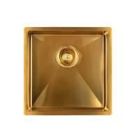 Мойка IDDIS Edifice для подстольного монтажа золото EDI44B0i77