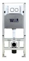 Инсталляция для унитаза WeltWasser WW AMBERG 506 ST WT с белой кнопкой