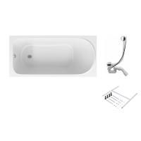 W75A-170-070W-KL Sense Ванна AM.PM 170x70, каркас, слив-перелив, комплект